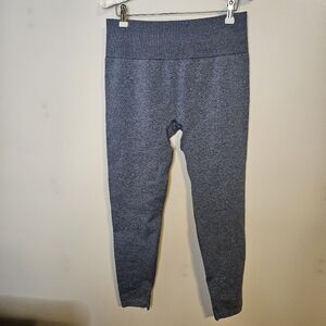 NWOT Balance Athletica Vitality Formation Navy Heather Ankle Leggings High Rise